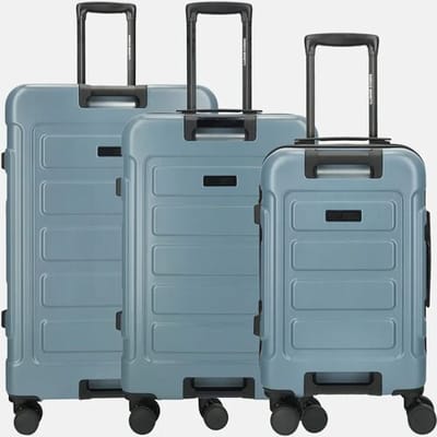 Enrico Benetti Aspen 3-delig kofferset 76 cm jeansblue