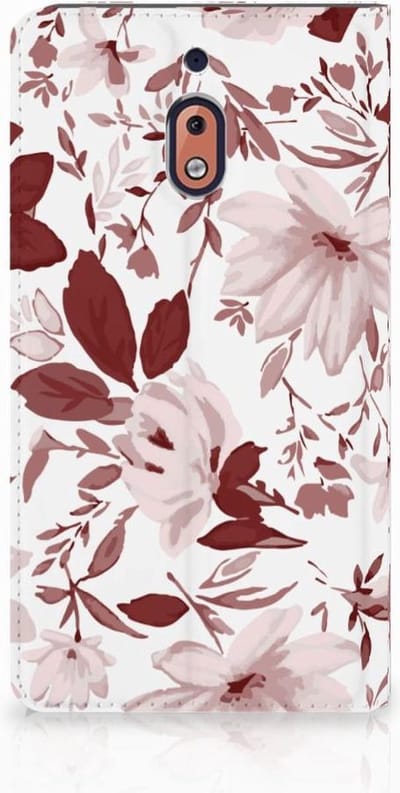 Bookcase Nokia 2.1 2018 Watercolor Flowers
