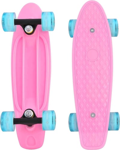 Compleet Mini Cruiser Skateboard 17 inch - Compact en Snel voor Kinderen en Beginners