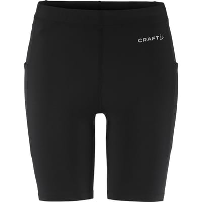 CRAFT ESSENCE SHORT TIGHTS 3 M Heren Sportlegging - Zwart