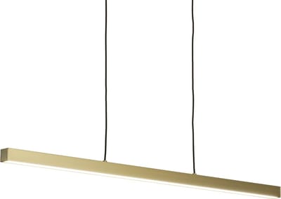 Lumidora Hanglamp 74763 - LEV - Ingebouwd LED - 12.0 Watt - 900 Lumen - 3000 Kelvin - Goud - Messing (kleur) - Aluminium