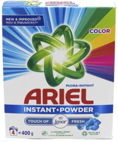 11 x 400gr ARIEL Poeder Color Fresh Touch of Lenor