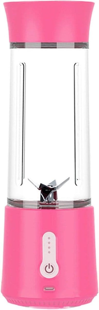 Mini Blender - Persoonlijke Blender - Onderweg Sap Maken - USB Oplaadbaar - 3.35x3.35x10.35 inch - Meerkleurig