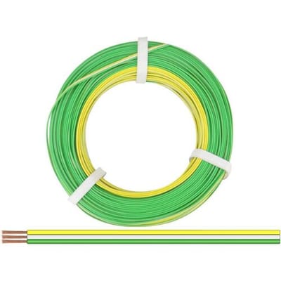 Donau Elektronik 325-354-50 Draad 3 x 0.25 mm² + 3 x 0.25 mm² Geel, Wit, Groen 50 m