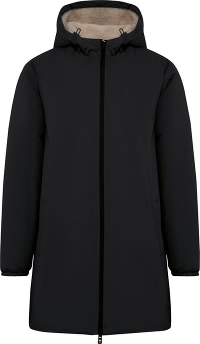 Native Spirit Duurzaam waterdicht uniseks jasje met sherpavoering NS609 - Black - 3XL