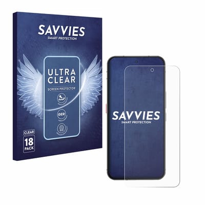 Savvies - Screenprotector voor Oukitel WP210 - Folie Beschermfolie transparant 18 Stuks