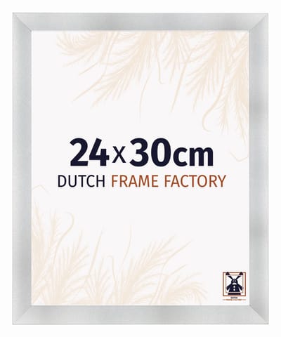 Fotolijst 24x30 cm - MDF - Aluminium Geborsteld - Praag