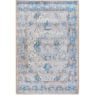 Villeroy & Boch Vintage buitenkleed blauw- 120x180 cm