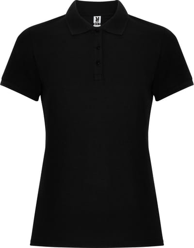 Roly - Pegaso Premium Dames Polo - Black 02 maat S