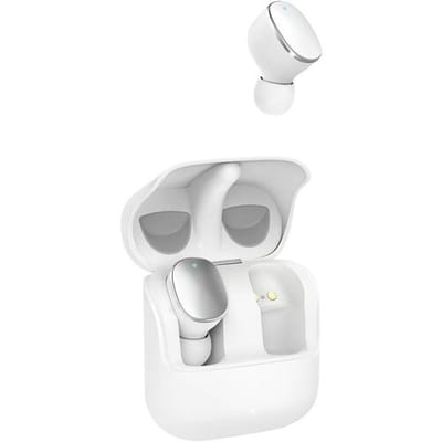 Hama In Ear headset Bluetooth Stereo Wit Indicator voor batterijstatus, Headset, Oplaadbox, Volumeregeling, Touchbesturing Computer