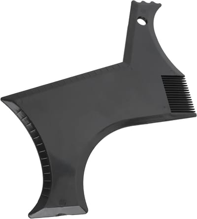 Beard Shape Gids voor Perfecte Baardontwerpen - Veilig en Flexibel Trimjabloon voor Mannen