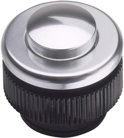 Eenvoudige Deurbelknop Aluminium 12V voor Buitenmontage