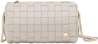 DuDu Abigail Crossbody tas Leder 19.5 cm - Dames - pearl grey