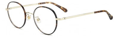 Kate Spade HELKA/N/FJ Havana gold 49/22/140 WOMAN Brilmonturen