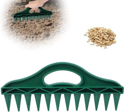 Handige Tuin Seeder en Zaadverdeler voor het Zaaien van Planten, Groenten en Kruiden met Bodemverzorging