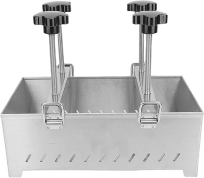 Roestvrijstalen Vleespers - Vleeshulp Keuken - Culinaire Bereidingen - Duurzaam 304 Staal - 5KG Capaciteit - Zilverkleurig