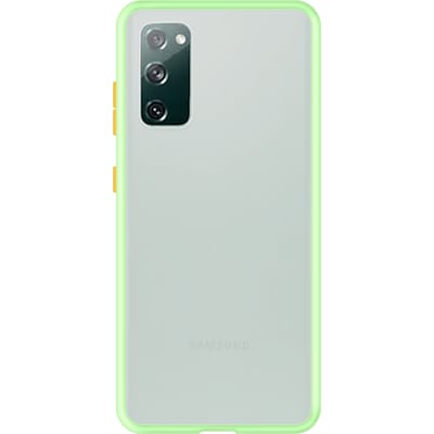 Samsung Galaxy S20 Back Cover - Lichtgroen/Transparant