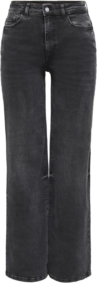 JDY - JDYFELINA-FINA HW WIDE DNM JEAN DARKGREY Dames Jeans
