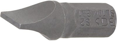 BGS Bitsaandrijving buitenzeskant 8 mm (5/16") sleuf 10 mm -...