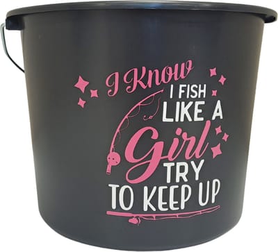 Grappige Visemmer I Know I Fish Like A Girl Voeremmer Vis Emmer Cadeau Visser Dames Vissen Moederdag
