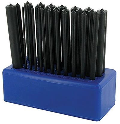 Overbrengingskorrels Set 28-delig 3/32 - 17/32 inch (2,4 mm - 13,4 mm)