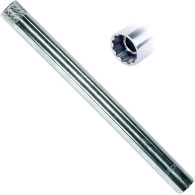 FORCE 807325014M | 3/8" Bougiedop 14 mm extra lang 250 mm