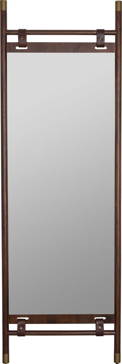 Dutchbone Riva Spiegel Staand/ Passpiegel Rechthoekig 59,5x180 - Goud