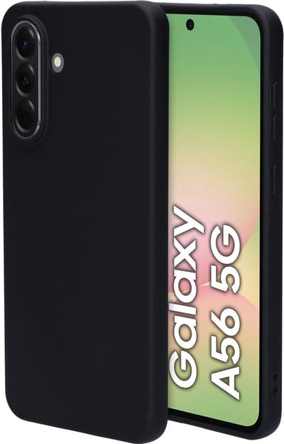 Mobiparts hoesje geschikt voor de Samsung Galaxy A56 - Siliconen - Zwart