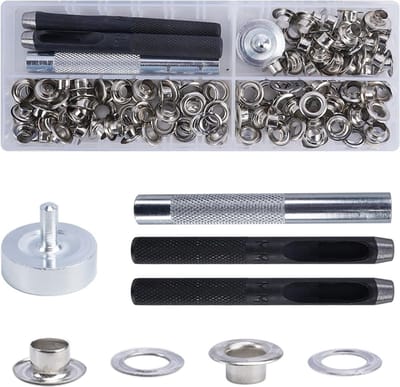 Ooggereedschapset van 6 mm voor precisiewerk, inclusief handige accessoires en opbergdoos