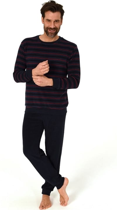 Normann heren badstof Trend 70137 - Marine - S/48