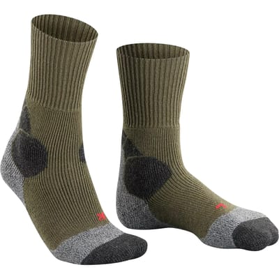 FALKE TK-X Expedition ultra dikke padding wol functioneel materiaal wandelsokken heren groen - maat 46-48