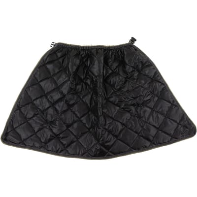 Rolstoeldekenwarmer Polyestervezel Zacht Warm Herbruikbaar Winddicht Rolstoelwarmer voor Ouderen black