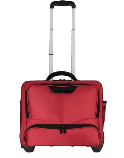 Dermata Business Laptop Trolley Nylon 3456NY Rood