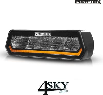 Panther Alpha 30 led werklamp achteruitrijlamp IP69K positielicht amber/rood 4000 Kelvin (uniek) EMC: ECE: R10, R23, CISPR25 Class 3 gecertificeerd 36 mnd garantie