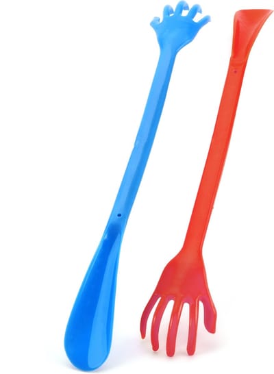 Borvat®| Schoenlepel | Ruggenkrabber | 2 stuks | 47cm
