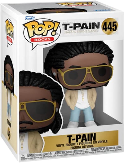 Beeldje Funko Pop T-pain Rappa Ternt Sanga T-pain