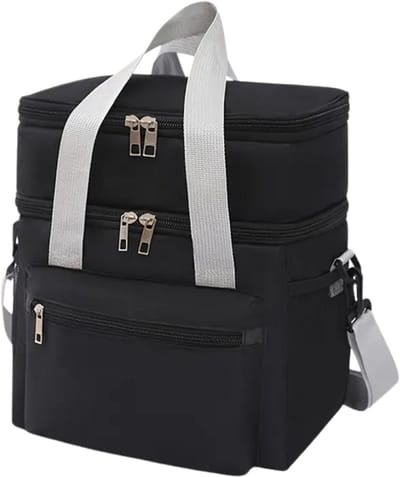 Livano Koeltas - Koelbox - Koelelementen - Coolbox - Auto - Lunchtas - Strand - Zwart