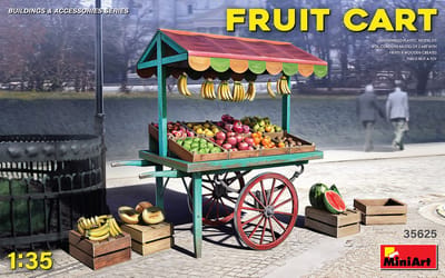 MiniArt Modelbouwpakket Militaire voertuigen - 35625 Fruit Cart Plastic - 1:35 - Modelbouw