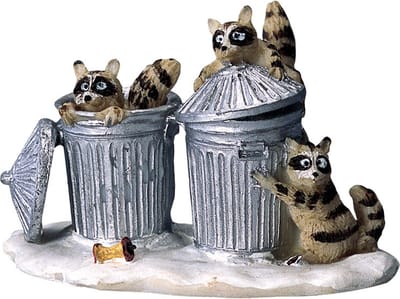 Lemax - Trash Bandits - Kersthuisjes & Kerstdorpen