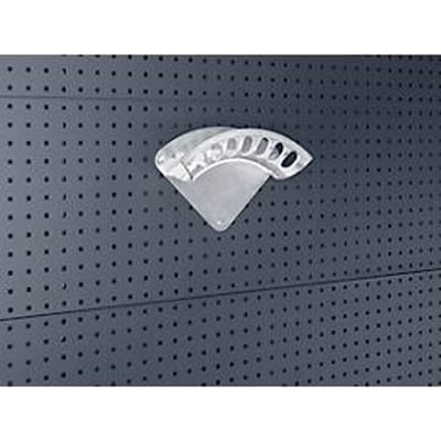 Slanghouder Perfo X, B 415 x D 190 x H 305 mm, gegoten aluminium, grijs