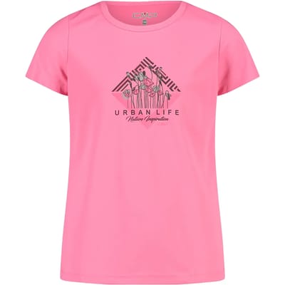 Cmp 38t6385 T-shirt Met Korte Mouwen Roze 12 Years Meisje