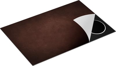Chefcare Inductie Beschermer Bruine Betonnnen Muur - Cement - 80x50 cm - Afdekplaat Inductie - Kookplaat Beschermer - Inductie Mat