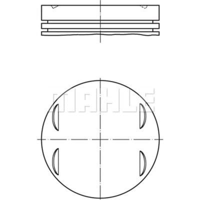 Zuiger MAHLE 083 13 00