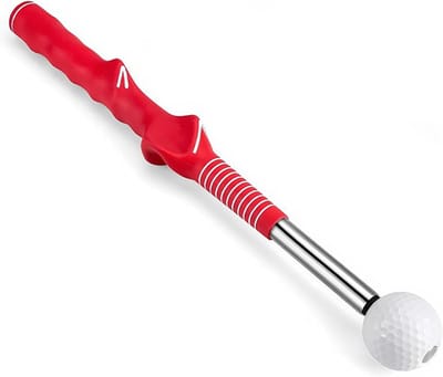 Verstelbare Golf Swing Trainer voor Gripkracht Oefeningen met Geluidssignaal en Inklapbaar Ontwerp van 38.5-66 cm