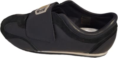 D&G 1 STRAP VELCRO IN DARKBLEU SUEDE/LEATHER SIZE 39