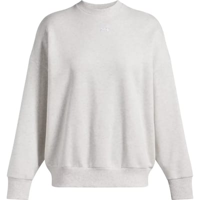 Under Armour Damen Sweatshirt Rival Fleece Os Crew 1386463 Gray 023-S (US SM)