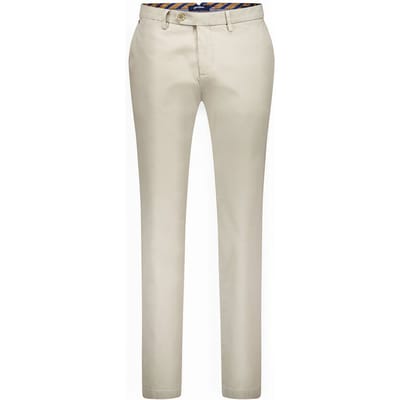 Gardeur Broek Savage-3 Sun Fade Structure New Panama Weave Comfort Stretch Zand / male