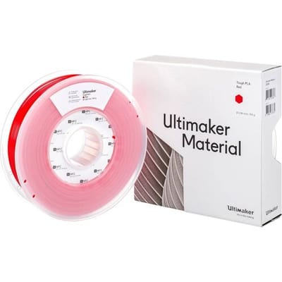 UltiMaker Filament Tough Tough PLA Slagvast 2.85 mm Rood 750 g