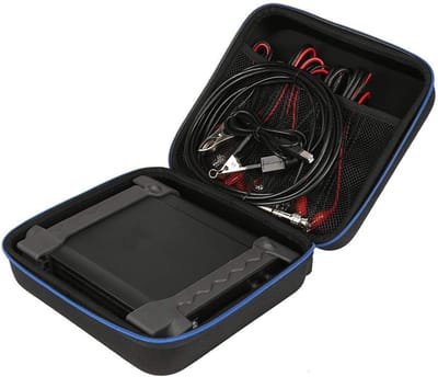 USB Oscilloscope 1008C - Virtual 8-Channel - Vehicle Diagnostic Function - USB 2.0 Interface - DAQ Signal Generator - Portable Storage Bag