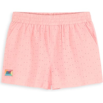 Scotch & Soda Girls S&s Girls Short Lt Pastel Pink Taglia: L | Pantaloni Outlet | kids | Rosa